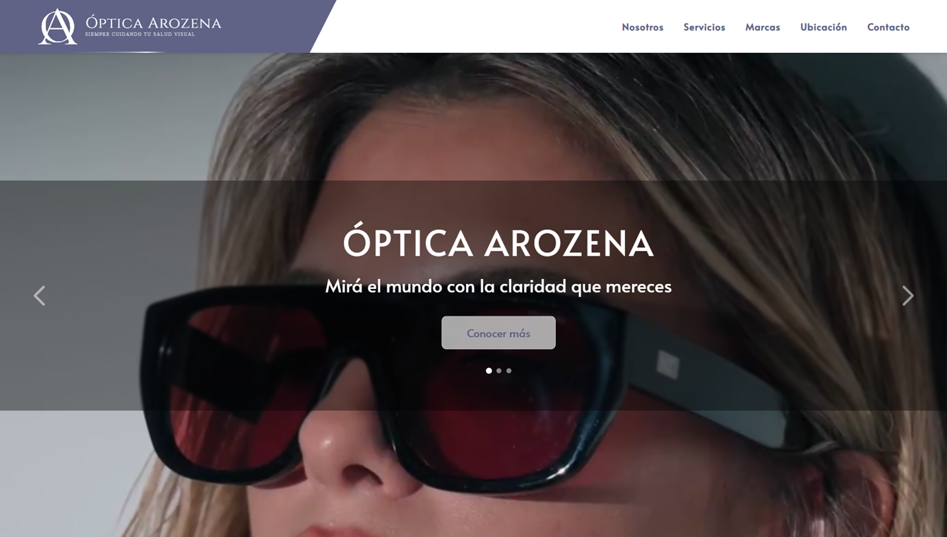 Proyecto Óptica Arozena